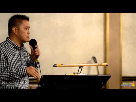 To Obey is Better Than Sacrifice. OCT2014 wk2 | Ptr. Aldrin Vito