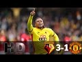 Watford vs Man utd ( 3 - 1 ) all goals