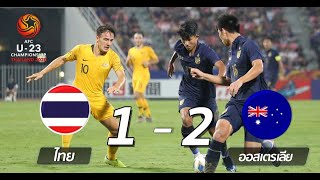 AUSTRALIA 2 - 1 THAILAND Highlights & All Goals (AFC U23 Championship 2020)