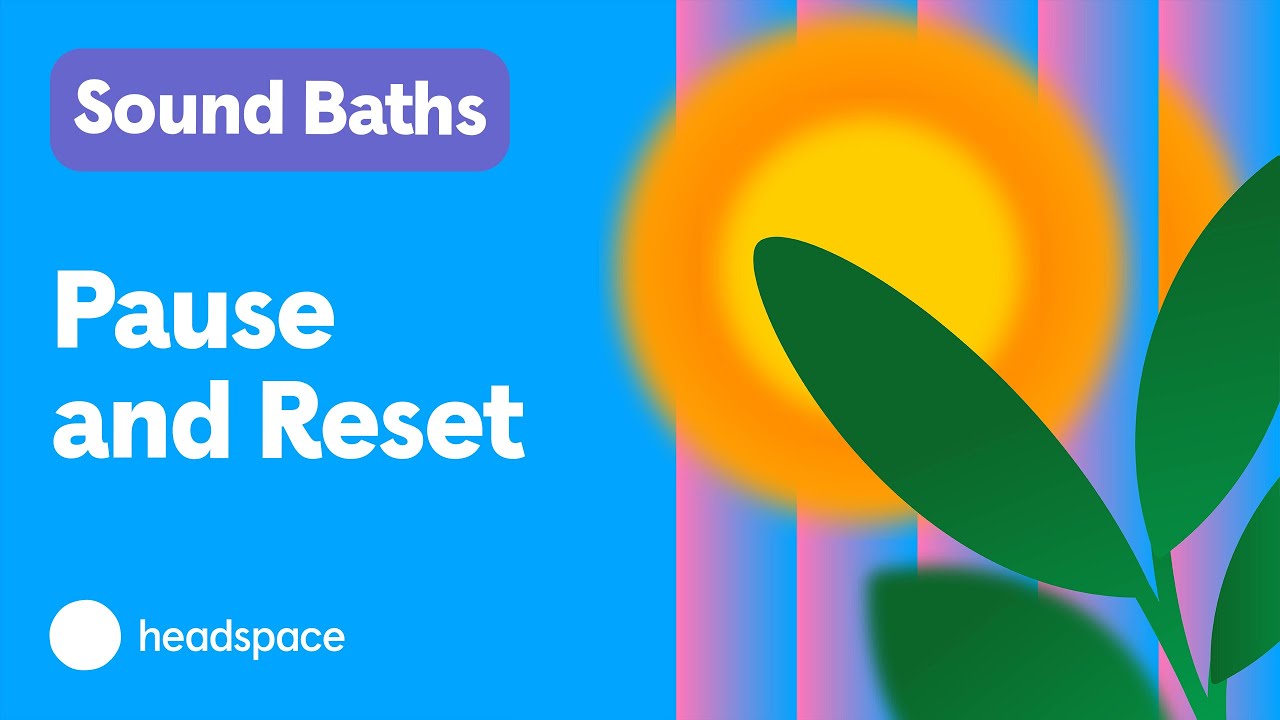 Pause & Reset Your Mind & Body: 20 Minute Deep Relaxation Meditation with Sound Healing