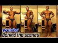 bodybuilding comp PCA Bodypower Hotel flex behind the scenes