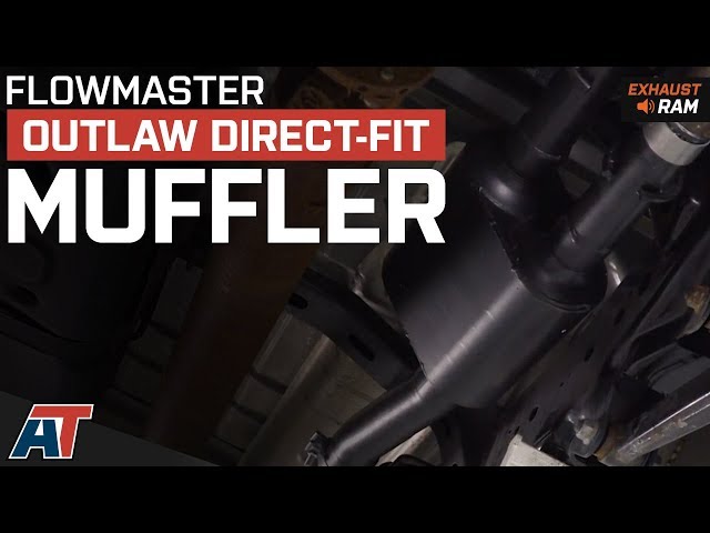 Flowmaster Outlaw Muffler 817633 RAM 1500 2009-2018