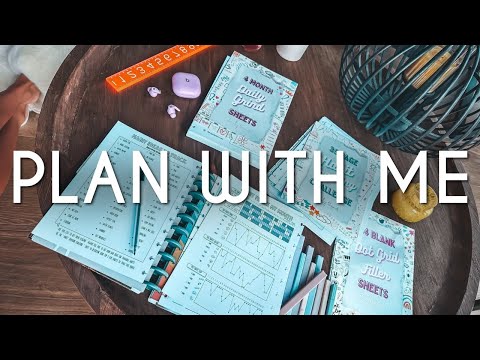 Plan With Me | Habit Tracking System , Daily Grind Planner Inserts