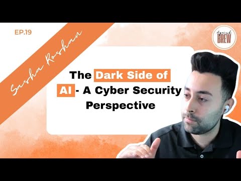 The Dark Side of AI - A Quick Brew Podcast ft Sasha Roshan