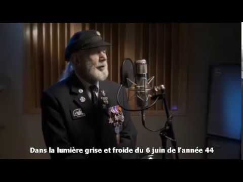 The Shores of Normandy par Jim Radford, Vétéran du D Day (Sous titré Francais)