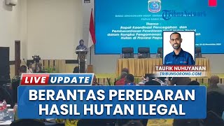 Kolaborasi Lintas Sektor, DLHKP Papua Barat Daya Rakor Berantas Peredaran Hasil Hutan Ilegal