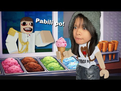 WAG MAG TINDA NG ICE CREAM SA GABI! (CHESCA YT GAMING CHANNEL TAGALOG ROBLOX HORROR SCARY)
