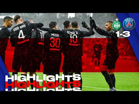 HIGHLIGHTS | Saint-Étienne 1 - 3 PSG | Marquinhos & Di Maria ⚽️