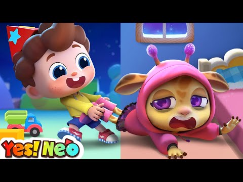 Neo Doesn't Want to Sleep | Good Habits | Nursery Rhymes & Kids Songs | Yes! Neo
