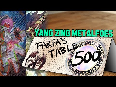 Table 500 #178 Yang Zing Metalfoes "FULL HOUSE OMEGA WHERE'S MY CARDS?!?!"