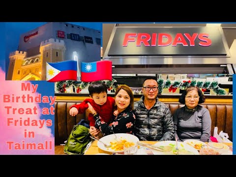 TGI Fridays Taimall || Presente de aniversário