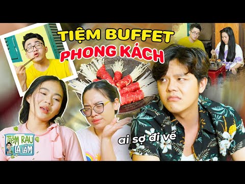 Bóc Phốt Tiệm Buffet "Phong Cách" ĐUỔI KHÁCH, Phải THUÊ NGƯỜI Tới Ăn | Tloo Tiệm Rau Lạ Lắm #trll