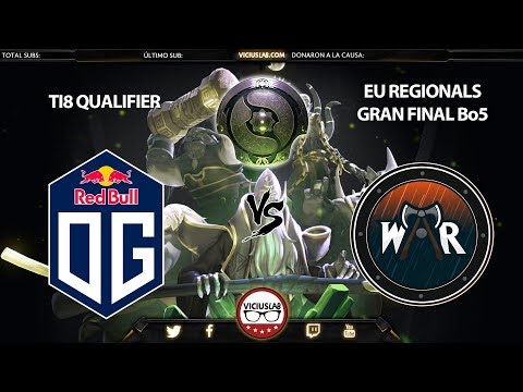 OG vs WIND AND RAIN - 4 - Gran Final EU QUALIFIER TI8 - @Viciuslab