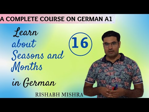 A1 | Lec-16 | Seasons and Months | Rishabh Mishra