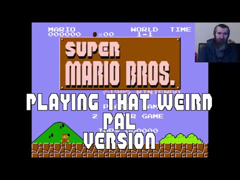 Playing that Weird NES Pal Version - Super Mario Bros.
