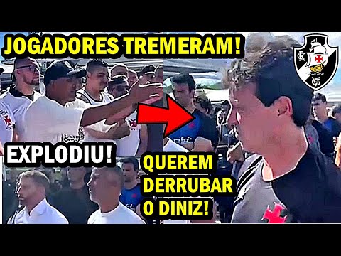 See the strong protest from FJV at the training center | Player wants to oust Diniz and more late...