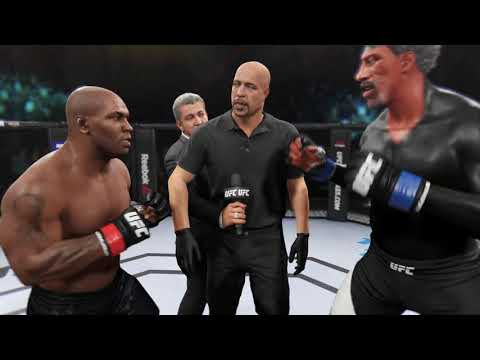 Mike Tyson vs. Ninja Freeman - EA Sports UFC 2 - Boxing Stars 🥊