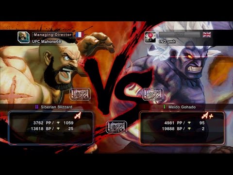 UFC Mahone68 [Zangief] vs IND omh [Oni] USF4