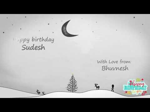 Happy Birthday Sudesh