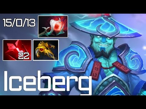 Dota 2 Team Spirit.Iceberg Insane Storm Spirit 15/0