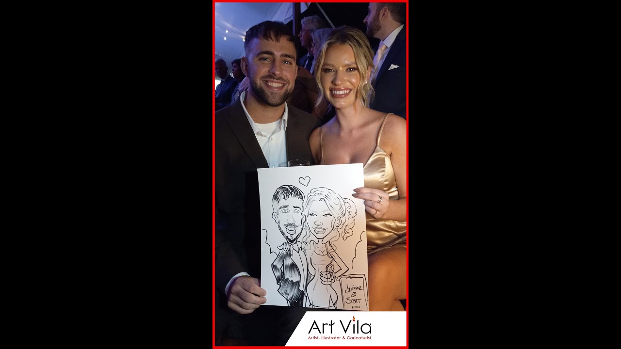 Promotional video thumbnail 3 for Art Vila, Caricaturist & Illustrator