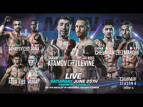 Karate Combat Season 4 Event 4  - Trailer