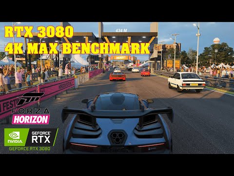 Forza Horizon 4 RTX 3080 4K max settings benchmark