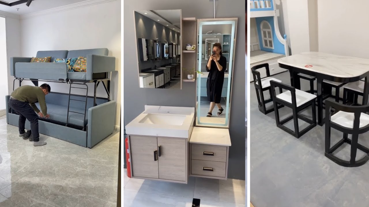 Furniture Design | Smart Furniture 😎 Space Saving Furniture