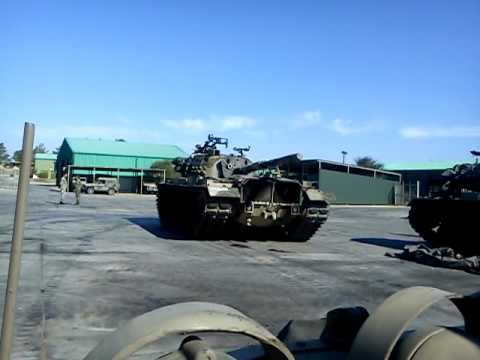 Checking the brakes of a M48A5 Molf