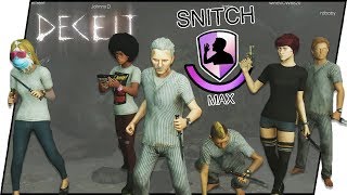 Hall OF Fame SNITCH Badge Unlocked! - Deceit Gameplay