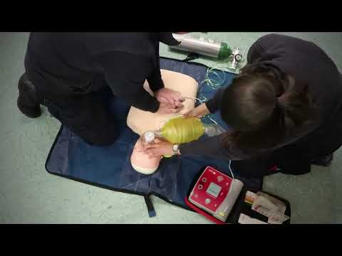 EMT Cardiac Arrest Management AED