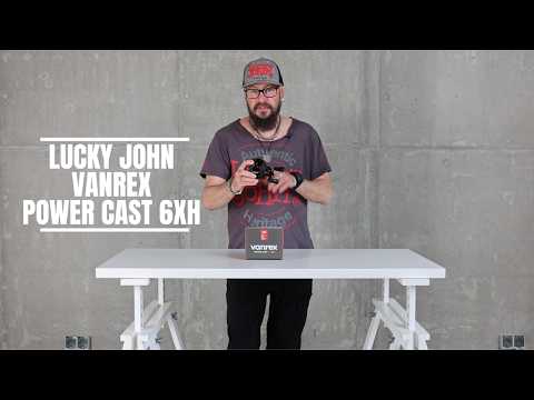 Multiplikatora spole Lucky John Vanrex POWER CAST 6 XH