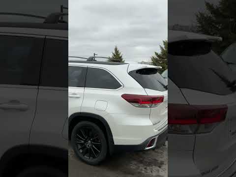 2019 Toyota Highlander AWD XLE in White for sale at Forbes Waterloo Toyota in Waterloo, ON