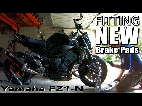 New Brake Pads for the FZ1-N