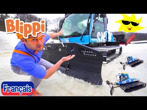 Blippi en français - Blippi visite une station de ski  | Vidéos éducatives pour les enfants