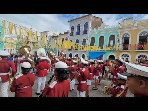 Dobrado Saudades de Minha Terra - Filarmônica Lyra popular de Belmonte/BA
