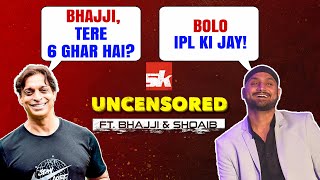 IPL 2022 | SK Uncensored ft. Harbhajan Singh and Shoaib Akhtar | CSK | KKR