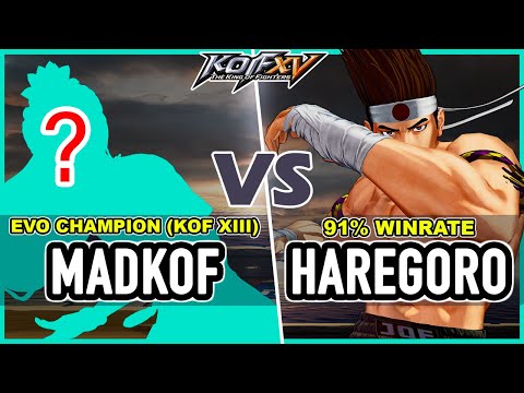 KOF XV 🔥 Madkof (Random) vs Haregoro (Joe/Goenitz/Yamazaki)