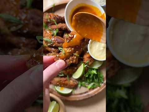 When you want crispy chicken wings without deep frying them