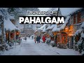 पहल्गाम की सर्दियों की जादुई दुनिया winter in pahalgam vlog video