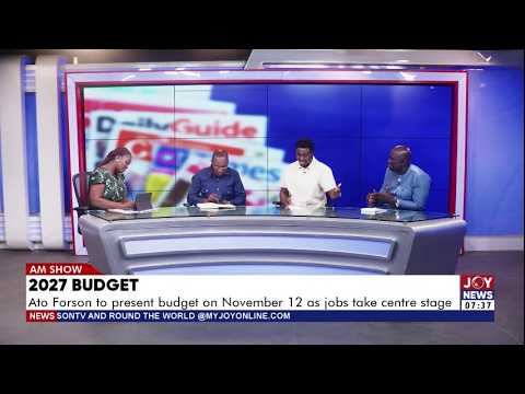 2027 Budget: Ato Forson to present budget on November 12 as jobs take centre stage