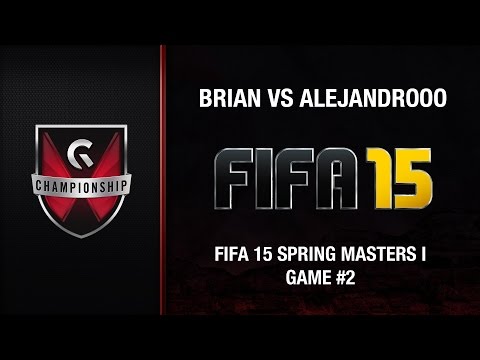 Brian vs Alejandrooo - GC's 2015 FIFA 15 Spring Masters I (Game #2)