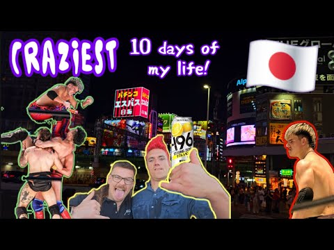 The CRAZIEST 10 Days Of My Life! - My Japanese Pro Wrestling Debut! (18 Years Old)