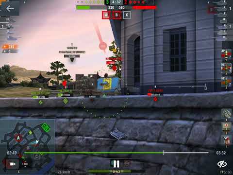 Wot blitz Fv215b183 (1 shot) Karanvagn Nord