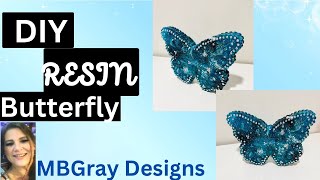 How to Make STUNNING Resin Butterfly Art with Epoxy Resin