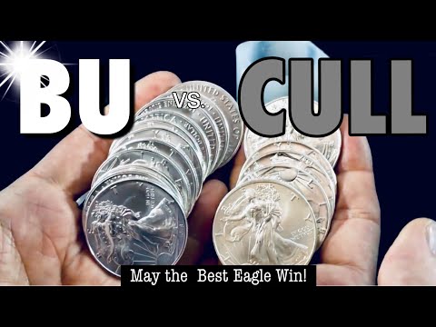 Brilliant Uncirculated or Cull Silver Eagles (How do YOU want to stack your silver?)