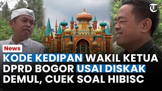 CUEK SOAL HIBISC! Wakil Ketua DPRD Bogor Beri Kode Kedipan seusai Diskakmat Dedi Mulyadi