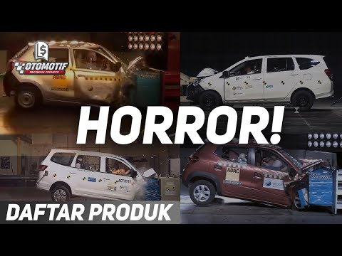 MENGERIKAN! 5 Mobil dengan hasil crash test terburuk di Indonesia