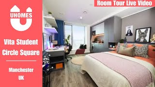 The Luxury Student Accommodation In Manchester - Vita Student Circle Square [Room Tour]