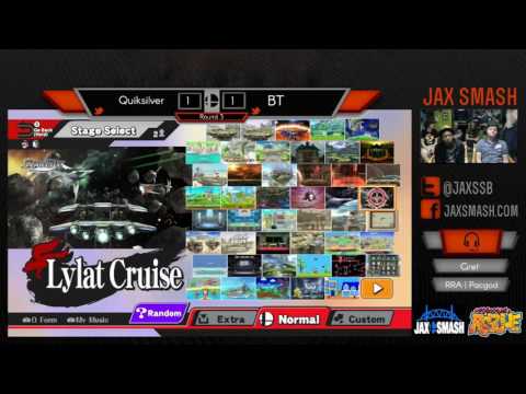Jax Smash Weekly 5/19/16 - Quiksilver(Luigi) Vs. BT(Wii Fit) WR3